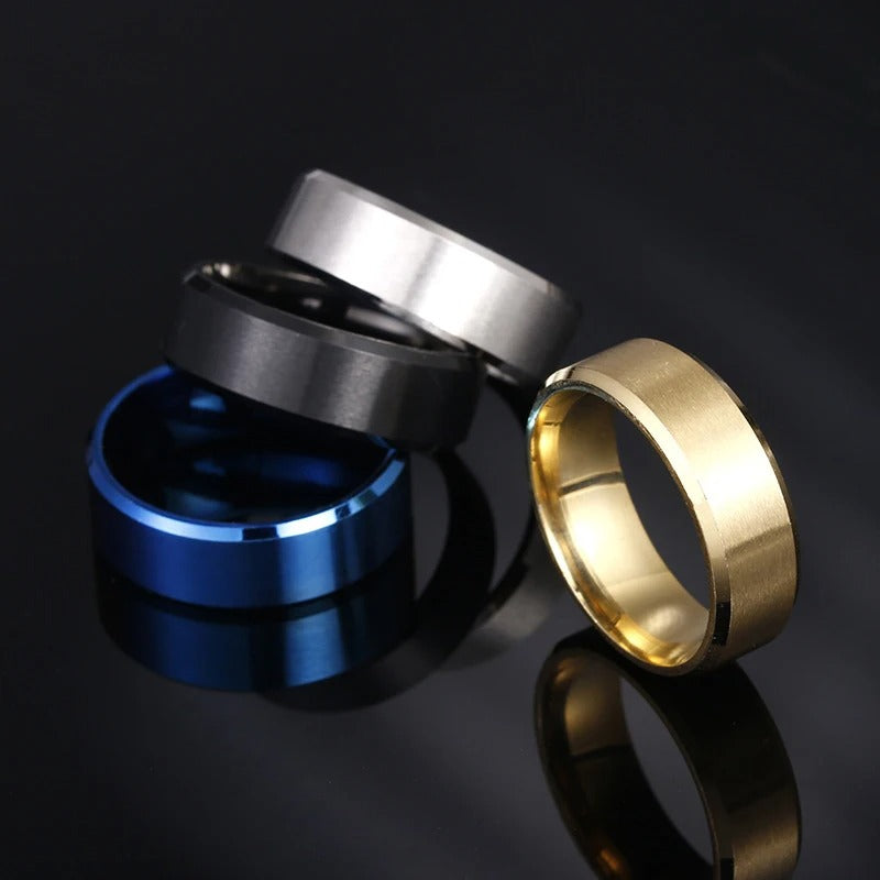 8 mm Classic Ring for Men and Women