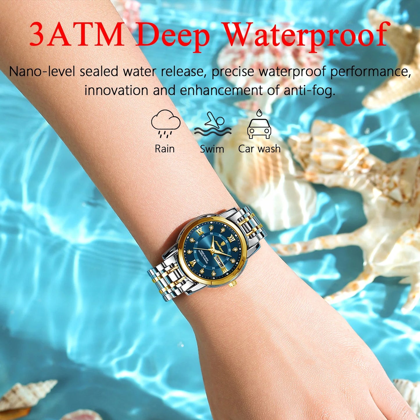 Women's luxury Wristwatch