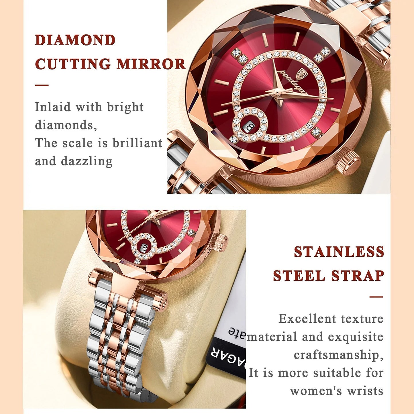 Luxury Watch For Women High Quality Quartz Watch