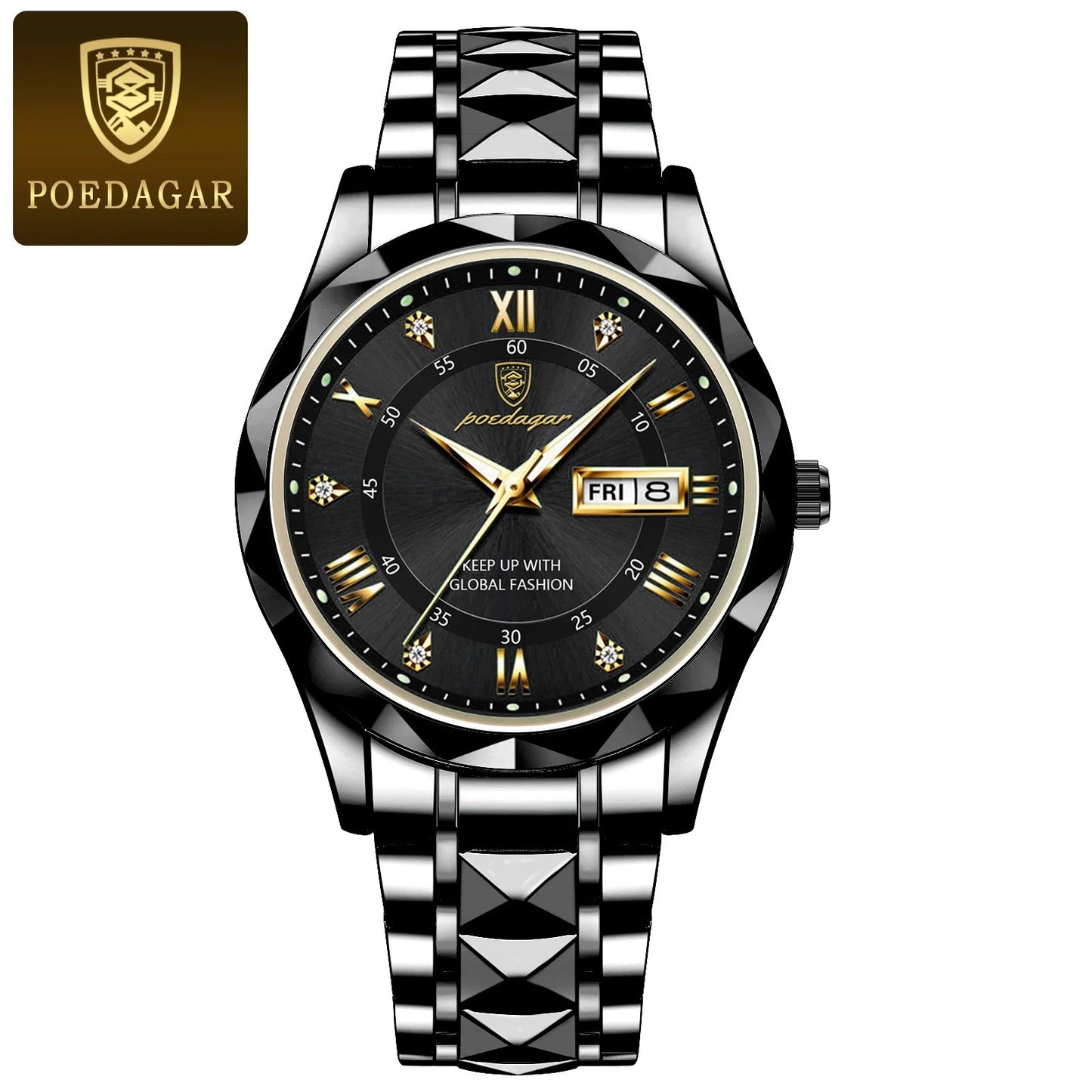 Men's Luxury Wristwatch (Steel)