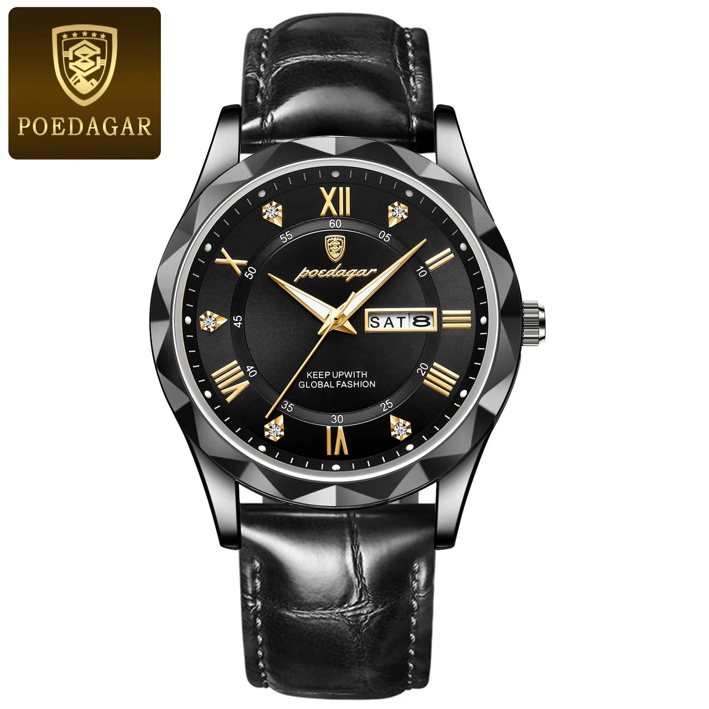 Men's Luxury Wristwatch (Leather)