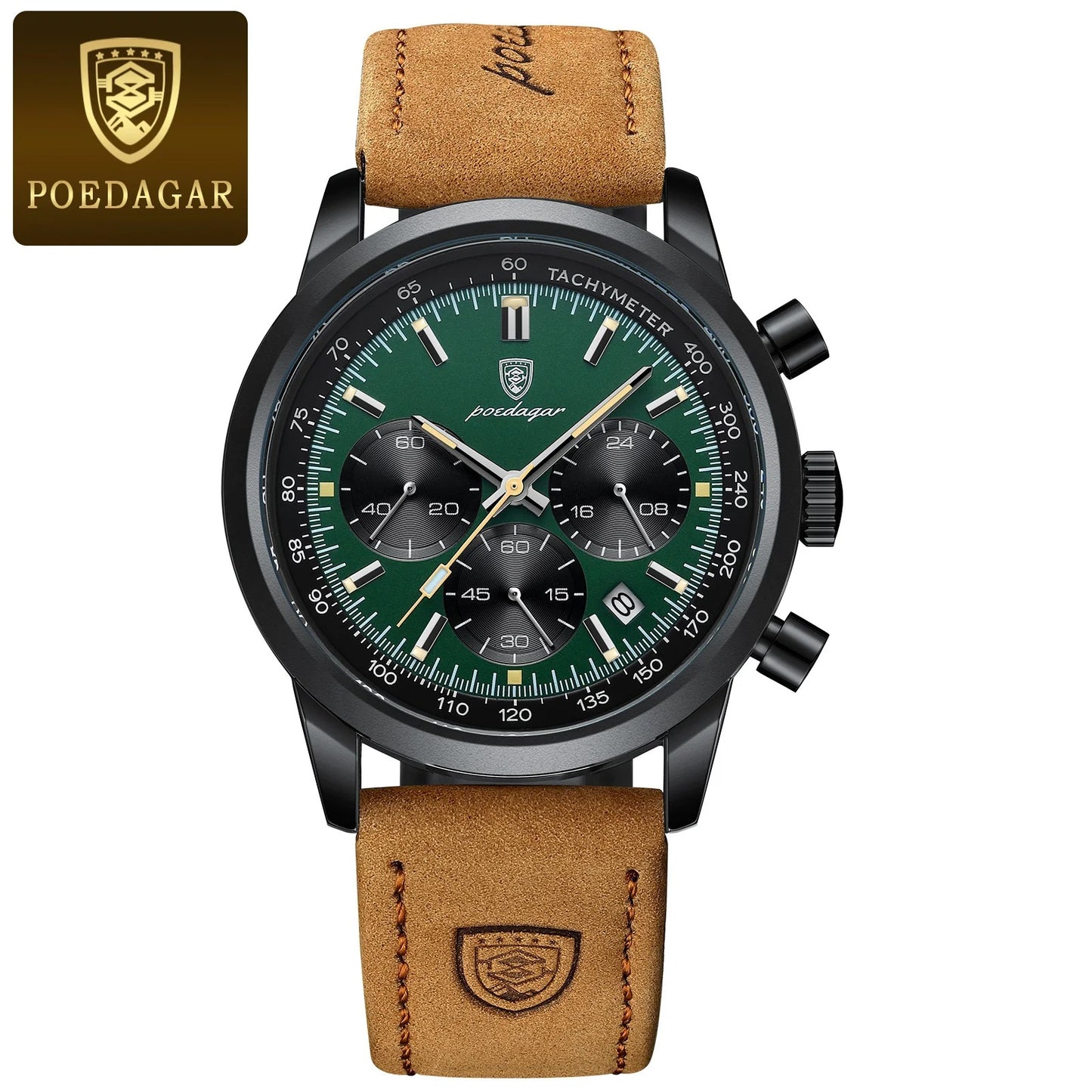 Men's Luxury Wristwatch Genuine Leather