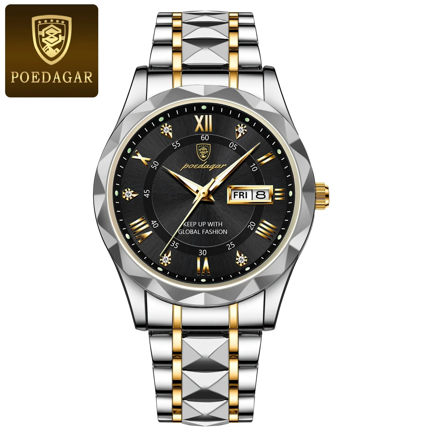 Men's Luxury Wristwatch (Steel)