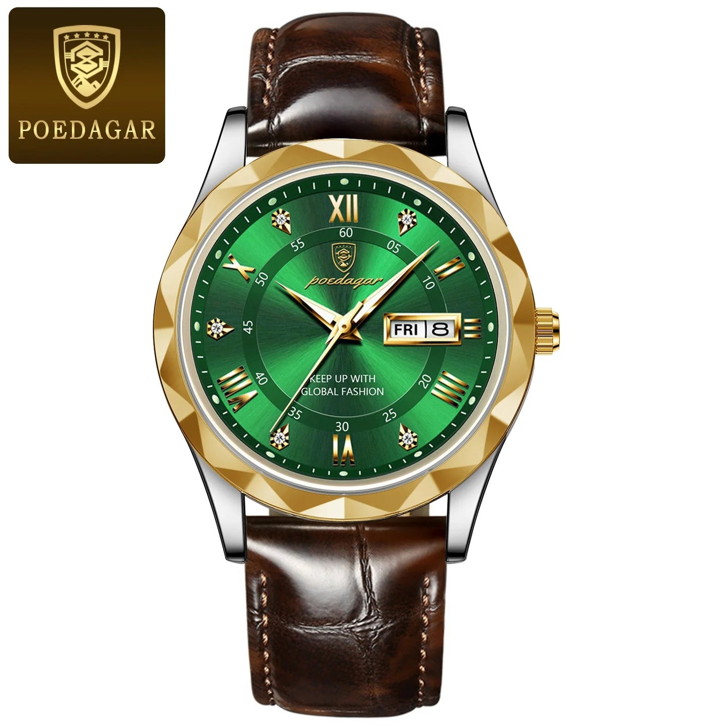 Men's Luxury Wristwatch (Leather)