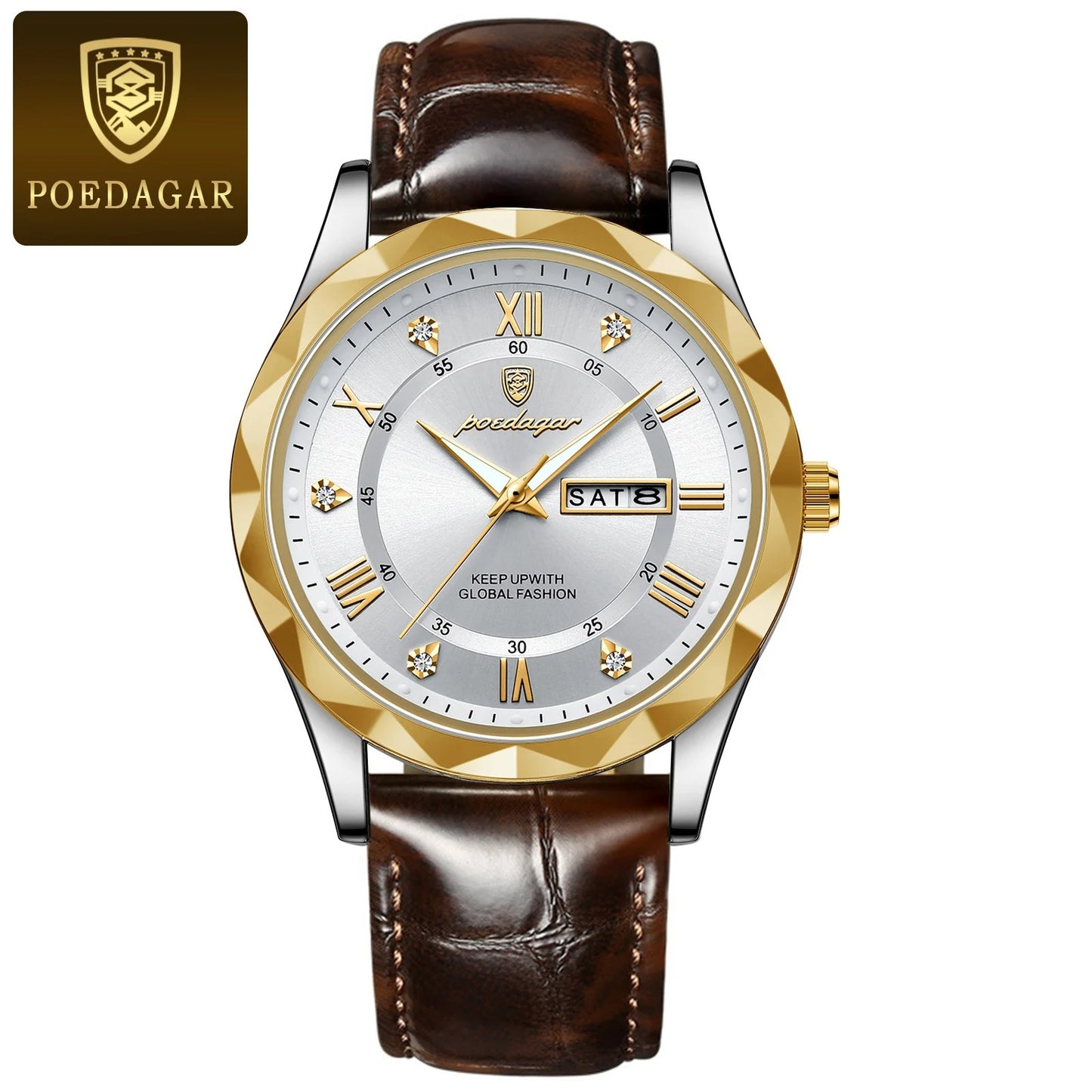 Men's Luxury Wristwatch (Leather)