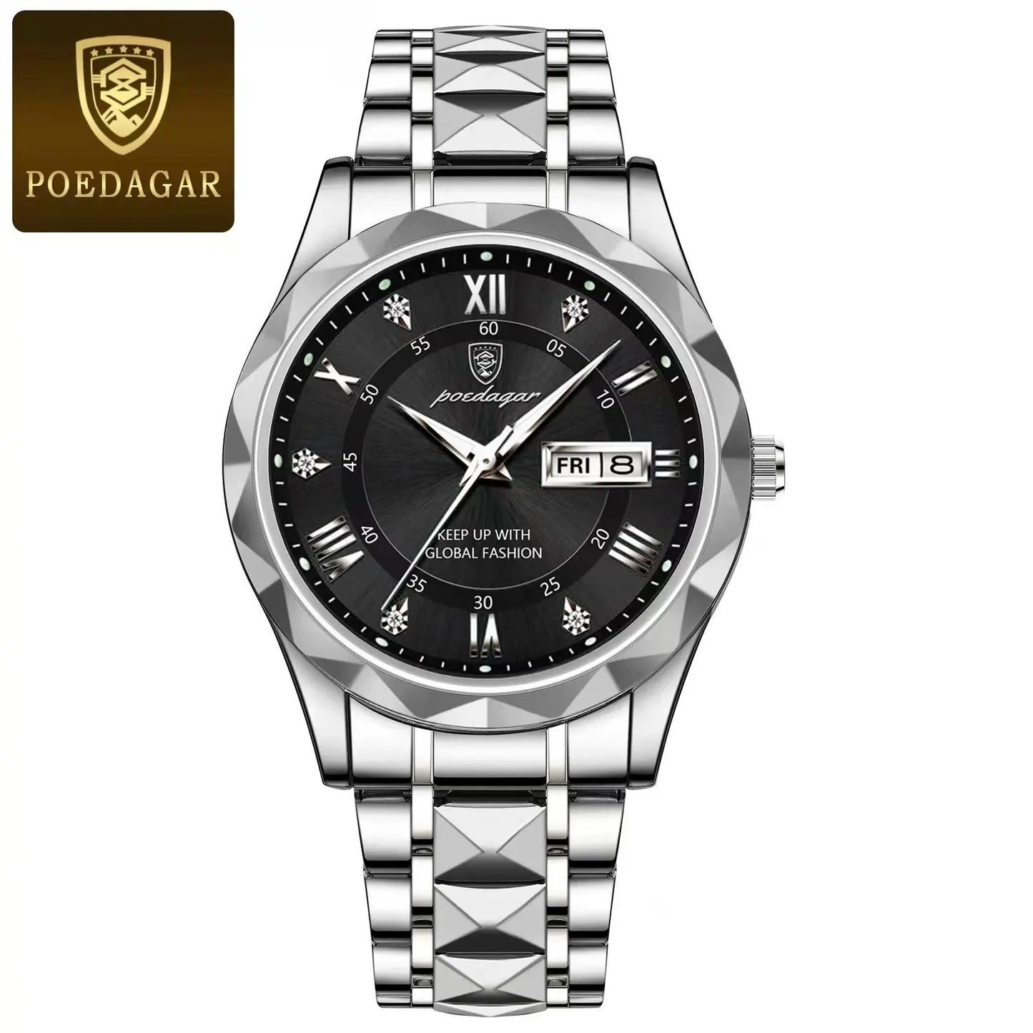 Men's Luxury Wristwatch (Steel)