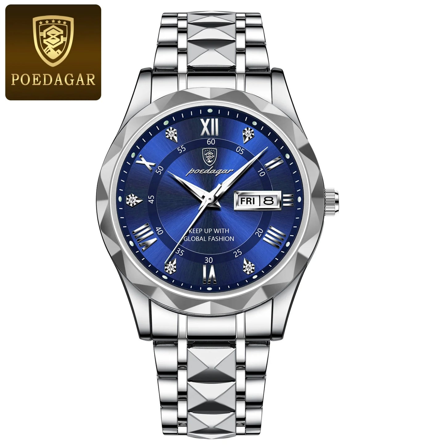 Men's Luxury Wristwatch (Steel)