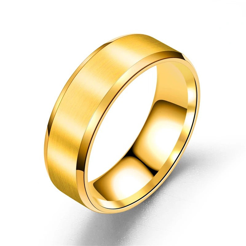 8 mm Classic Ring for Men and Women