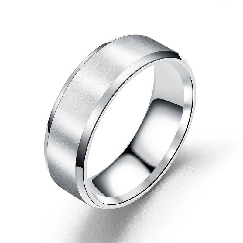 8 mm Classic Ring for Men and Women